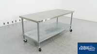 Image of 6 ft Aero Manufacturing Portable S/S Table