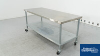 Image of 6 ft Aero Manufacturing Portable S/S Table