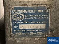 California Pellet Mill CPM, Model CL Lab Mill
