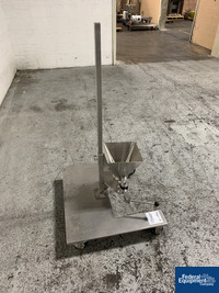 Image of Stainless Steel Hopper on Portable Stand 04