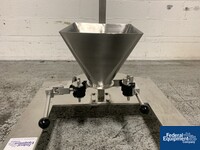 Image of Stainless Steel Hopper on Portable Stand 05