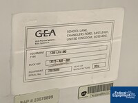 1,350 Liter GEA Buck Systems Tote, model 13373-A02
