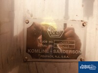 Image of 11.25 Sq Meter Komline Sanderson Belt Vacuum Filter 02