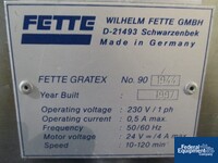 Image of FETTE GRATEX TABLET DEDUSTER _2
