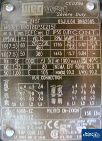Image of BLISS PELLET MILL, MODEL B120A-141 14