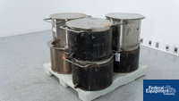 Image of 18.5" Stainless Steel Mixing Cans, (7) 03