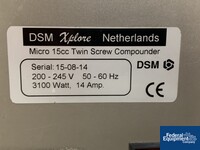 Image of DSM Xplore Conical Twin Screw Extruder, Model MC15 02