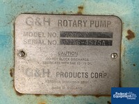 Image of 2.5" G & H Rotary Lobe Pump, S/S, 15 HP 12