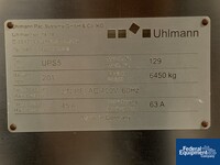 Uhlmann Thermoformer Dermal Patch Line, Model UPS5 ET