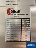 Image of Glatt GPCG 3 Fluid Bed Dryer Granulator