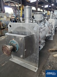 Image of 42 Cu Ft Processall Plow Mixer, Model 1200HL, 304 S/S