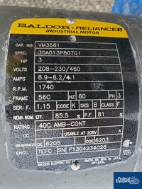 Image of 360 Gal Wolfe Mechanical Mix Tank, 304 S/S, 3 HP 06