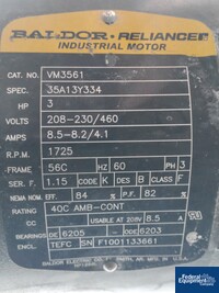 Image of 370 Gal Wolfe Mechanical Mix Tank, 304 S/S, 3 HP 06