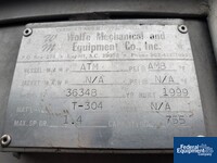 Image of 755 Gal Wolfe Mechanical Tank, 304 S/S 02