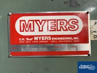 5 HP Myers Dual Shaft Vacuum Mixer, Model VHC-L550-1016, S/S, XP