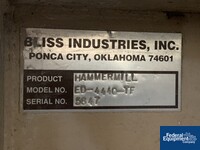 Image of Bliss Hammer Mill, Model ED-4440-TF, C/S, 300 HP