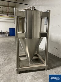 Image of 50 Cu Ft Custom Powder Systems Bin, S/S 04