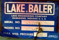 Image of LAKE ENGINEERING BALER, MODEL 60"A-30 _2