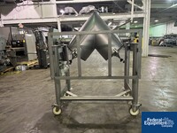 Image of 5 Cu Ft P-K Twin Shell Blender, S/S, 106# Density