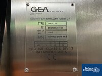 25 Liter GEA High Shear Mixer, Model Gral 25, S/S
