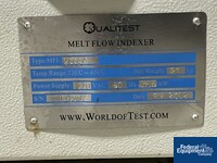 Image of Qualitest Melt Flow Indexer, Model MFI-2000A 02
