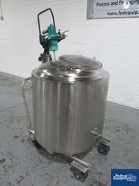 Image of 100 GAL STAINLESS STEEL TANK, AGITATOR _2