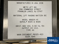Image of Metolift Hoist, Model M5624-41, 1654# 20