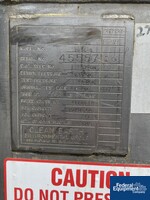 Image of 158 Sq Ft Votator Wiped Film Evaporator, 304 S/S
