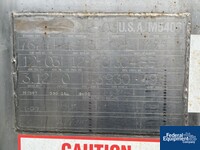 Image of 158 Sq Ft Votator Wiped Film Evaporator, 304 S/S 29