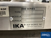Image of IKA Works 2000 Series Type DR-2000 High Shear 3-Stage Dispersing Cart With Controls