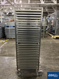 Image of Stainless Steel Portable Cart, 22" x 16.5" 03