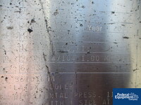 Image of 1,631 Sq Ft Alfa Laval Plate Heat Exchanger, S/S 08