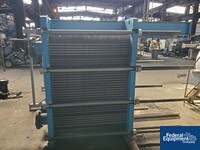 Image of 638.3 Tranter Plate Heat Exchanger, S/S, 100#