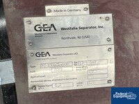 Image of GEA Westfalia Solid Bowl Disc Centrifuge, Model TC100-01-506 04