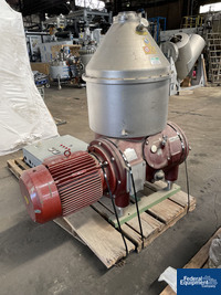 Image of GEA Westfalia Solid Bowl Disc Centrifuge, Model TC100-01-506 07