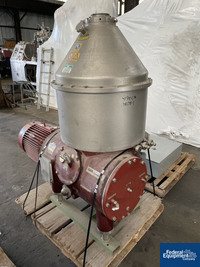 Image of GEA Westfalia Solid Bowl Disc Centrifuge, Model TC100-01-506 08