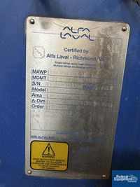 Image of 95 Sq Ft Alfa Laval Plate Heat Exchanger, S/S, 150# 02