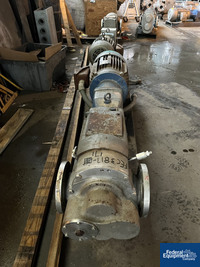 Image of 4" Waukesha Rotary Lobe Pump, S/S, 15 HP, Model 5070 02