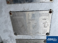 Image of 150 Sq Ft Buss SMS Thin Film Evaporator, 316L S/S, 32/180# 03