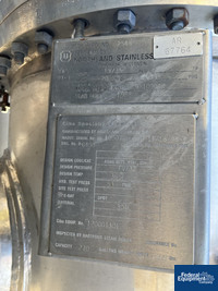 Image of 150 Sq Ft Buss SMS Thin Film Evaporator, 316L S/S, 32/180# 05