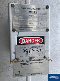 Image of 430 Sq Ft Buss SMS Thin Film Evaporator, 316L S/S, 32/176# 24
