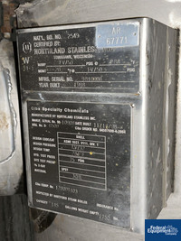 Image of 430 Sq Ft Buss SMS Thin Film Evaporator, 316L S/S, 32/176# 33