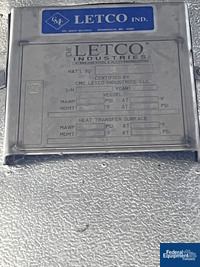 Image of 125 Gal CMC Letco Jacketed Receiver Tank, 316L S/S, 50/150# 02