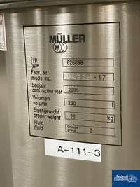 Image of Muller Drum Emptying System, Type FD, S/S 05