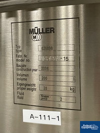 Image of Muller Drum Emptying System, Type FD, S/S 09