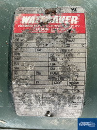 Image of 200 Cu Ft Processall Plow Mixer, Model 5700HL, S/S 29