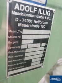 Image of Illig Thermoforming Line, Model RDM 70K / VHW 72 20