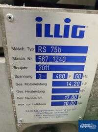 Image of Illig Thermoforming Line, Model RDM 70K / VHW 72 49