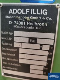 Image of Illig Thermoforming Line, Model RDM 70K / VHW 72 04
