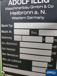 Image of Illig Thermoforming Line, Model RDM 70K / VHW 72 04